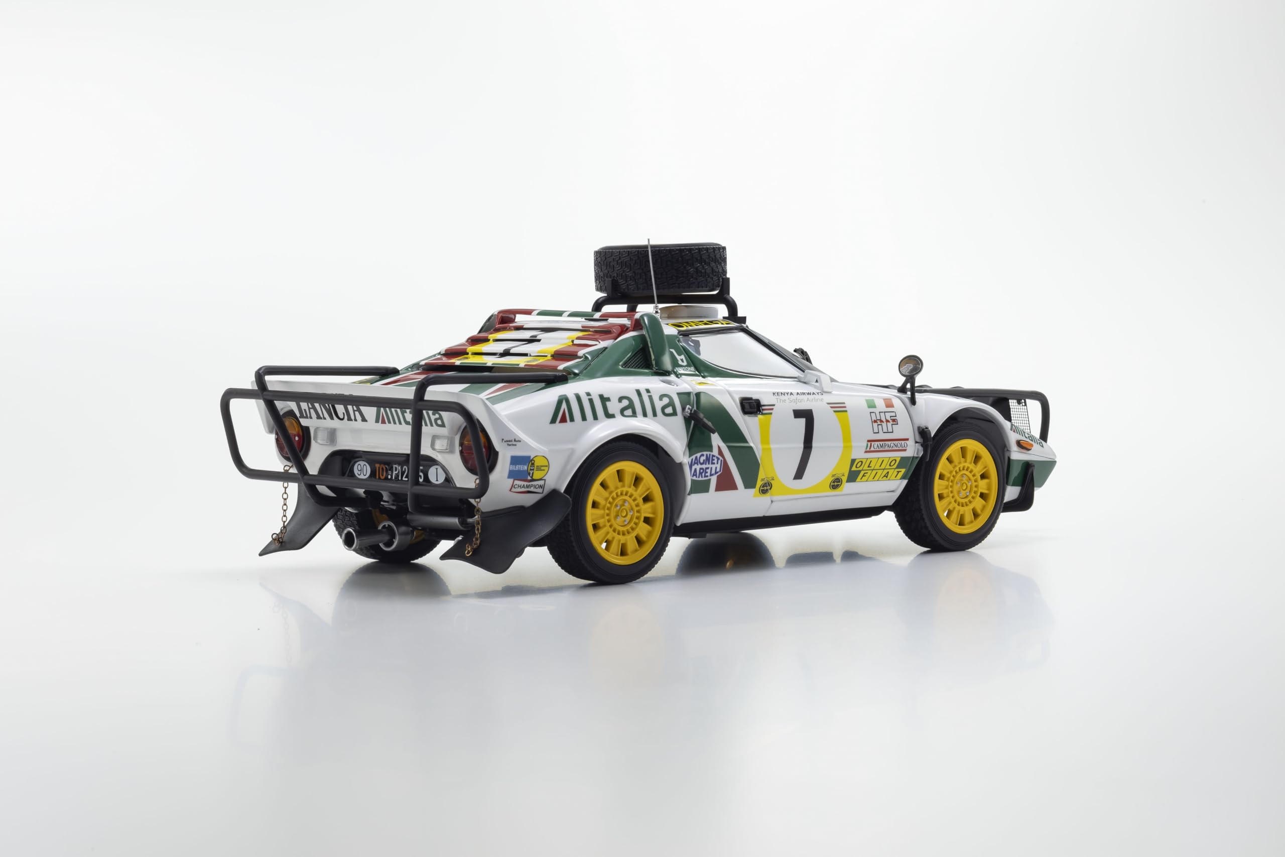 Modèle réduit Kyosho Lancia Stratos HF Safari 1977 à l'échelle 1/18 Ks08130G