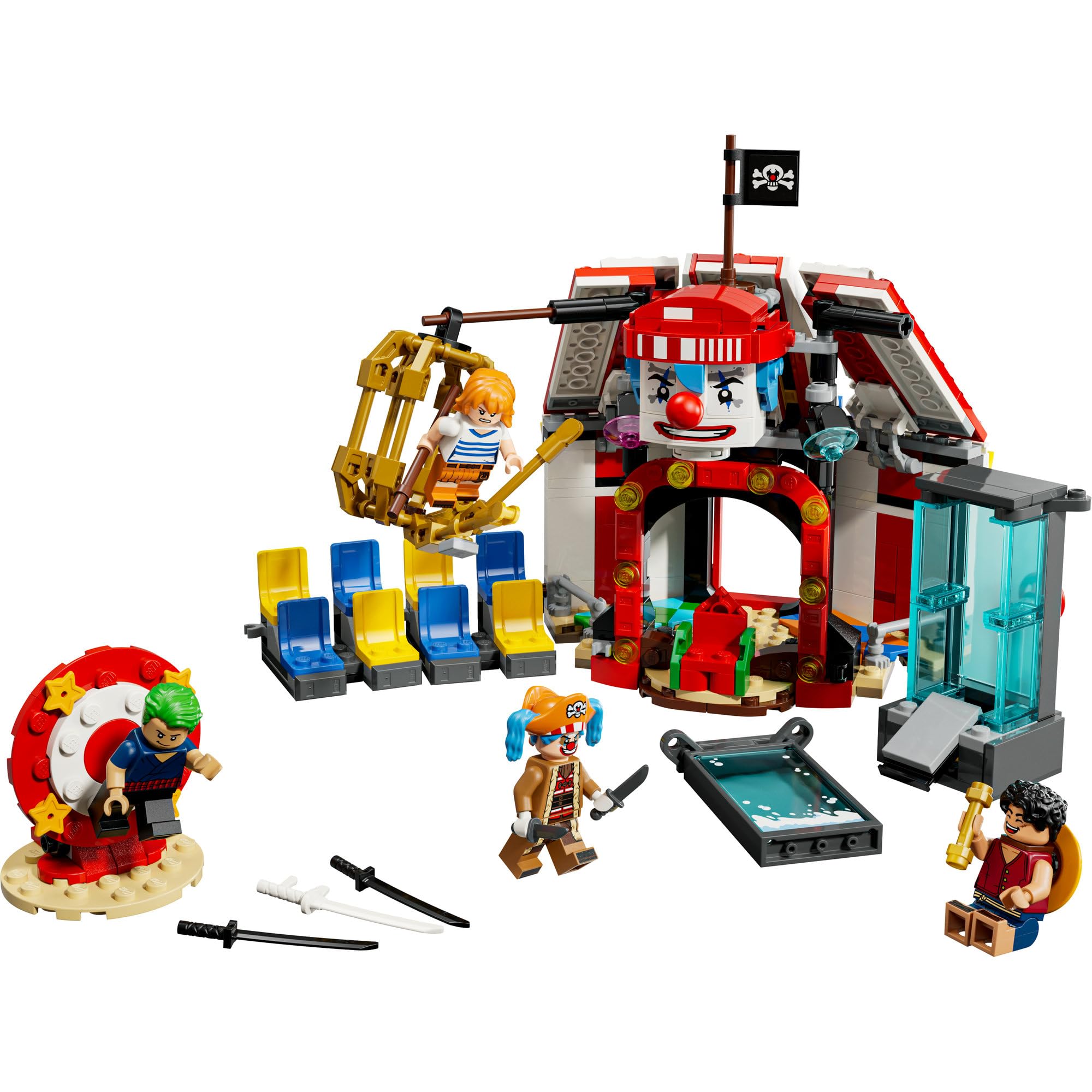 Lego One Piece Clown Buggy Circus Tent Building Set for Ages 8-10 Item 75637