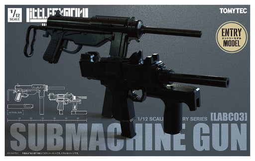 TOMYTEC Military Series 1/12 Little Armory Labc03 Submachine Gun Plastic Model- Japan Figure Store - #1 Bring To You The Best Japanese Goods
