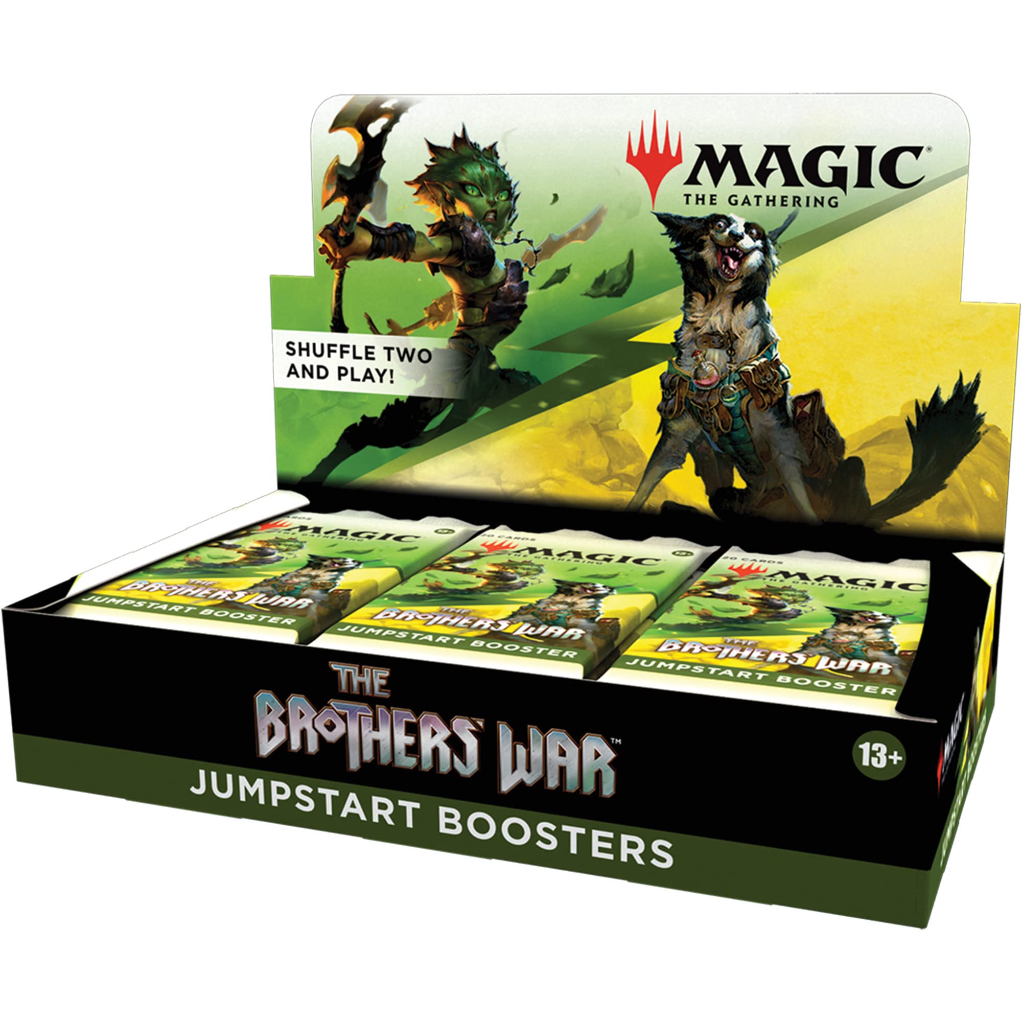 Magic: The Gathering Brothers' War Jumpstart Booster Box 18 Packs - English version