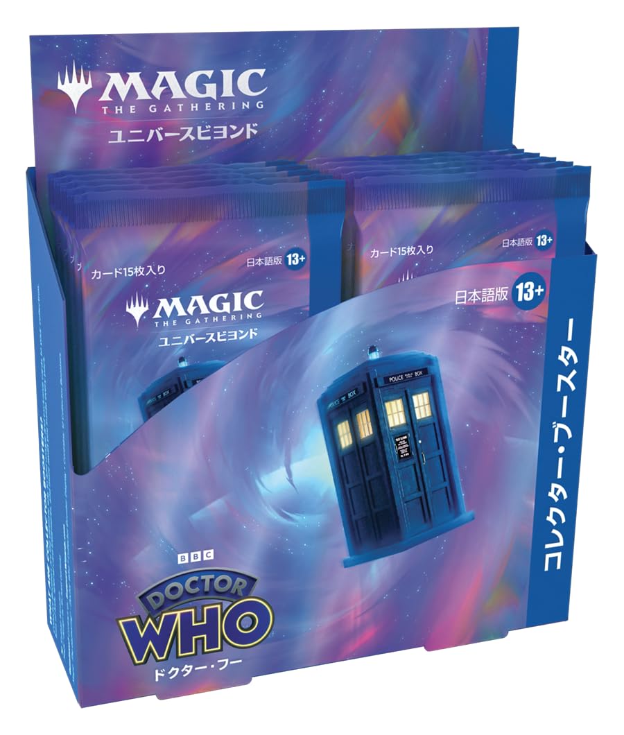Wizards Of The Coast Magic The Gathering Universes Beyond Doctor Who Japanese Booster- Japan Figure Store - #1 Bring To You The Best Japanese Goods