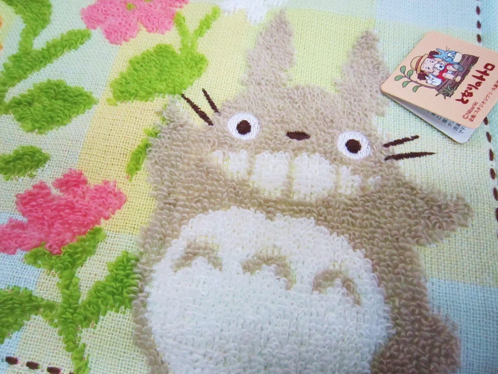 MARUSHIN Studio Ghibli Hand Towel My Neighbor Totoro Flower Garden- Japan Figure Store - #1 Bring To You The Best Japanese Goods