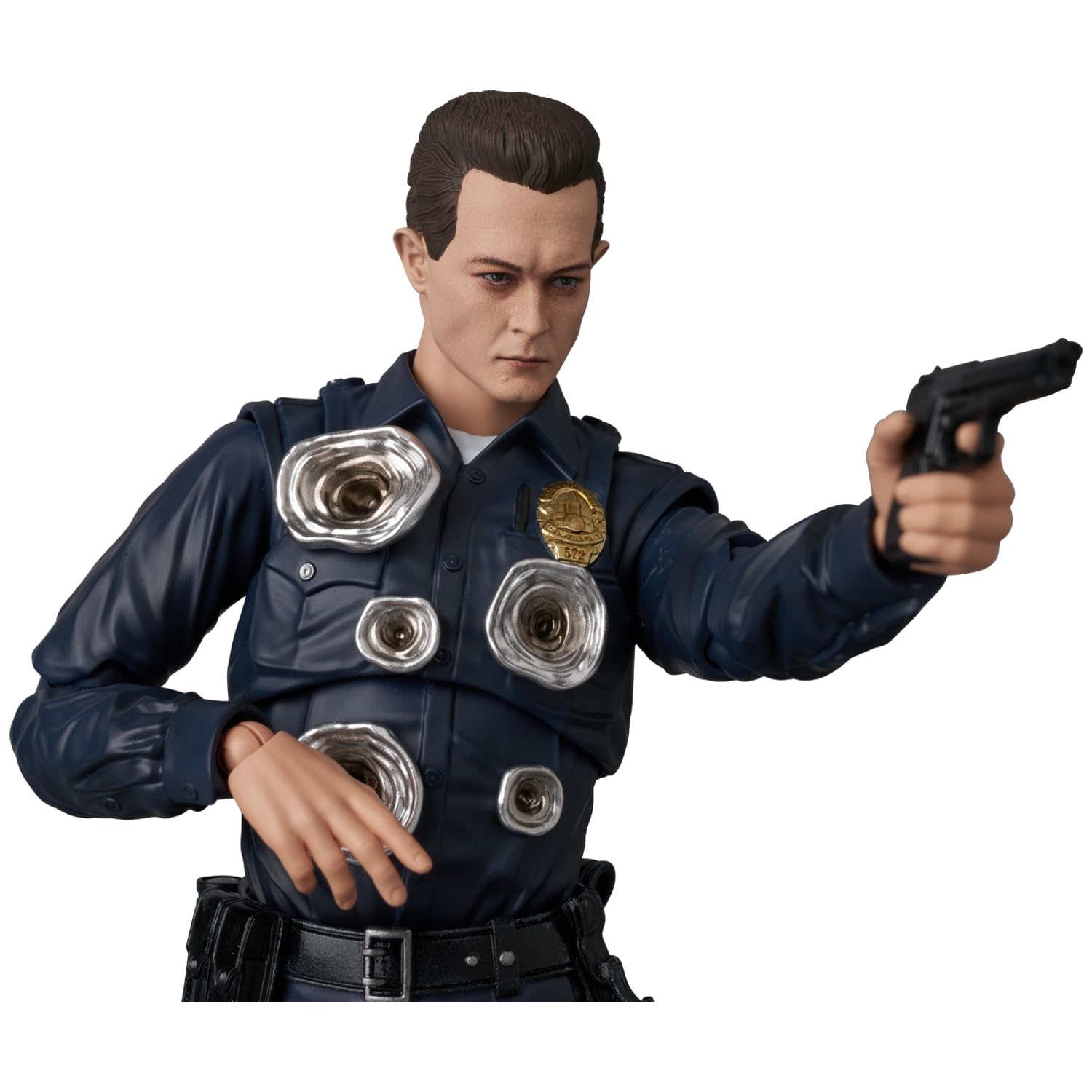 Medicom Toy Mafex 281 Terminator 2 T-1000 155mm Painted Action Figure