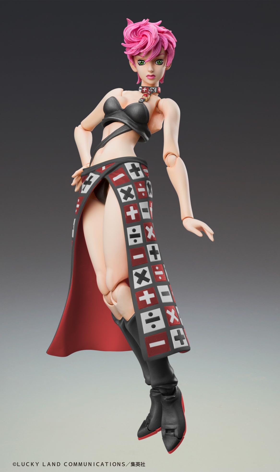 Medicos Entertainment JoJo's Part 5 Trish Una Black 150mm Action Figure