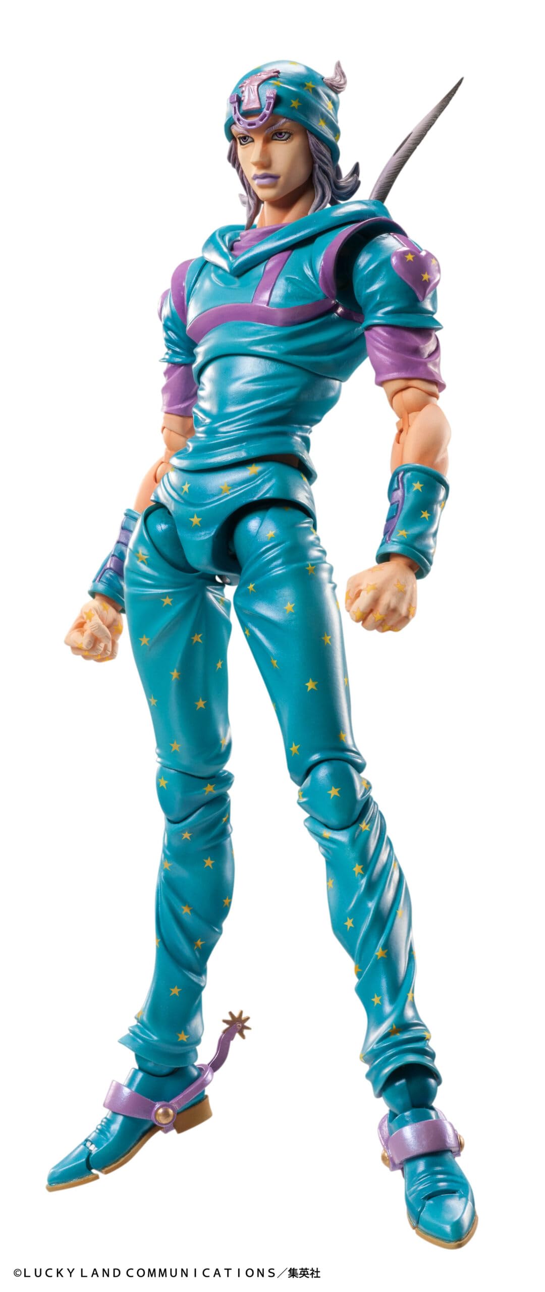 Medicos Entertainment Super Action Statue Johnny Joestar 155mm Movable Figure