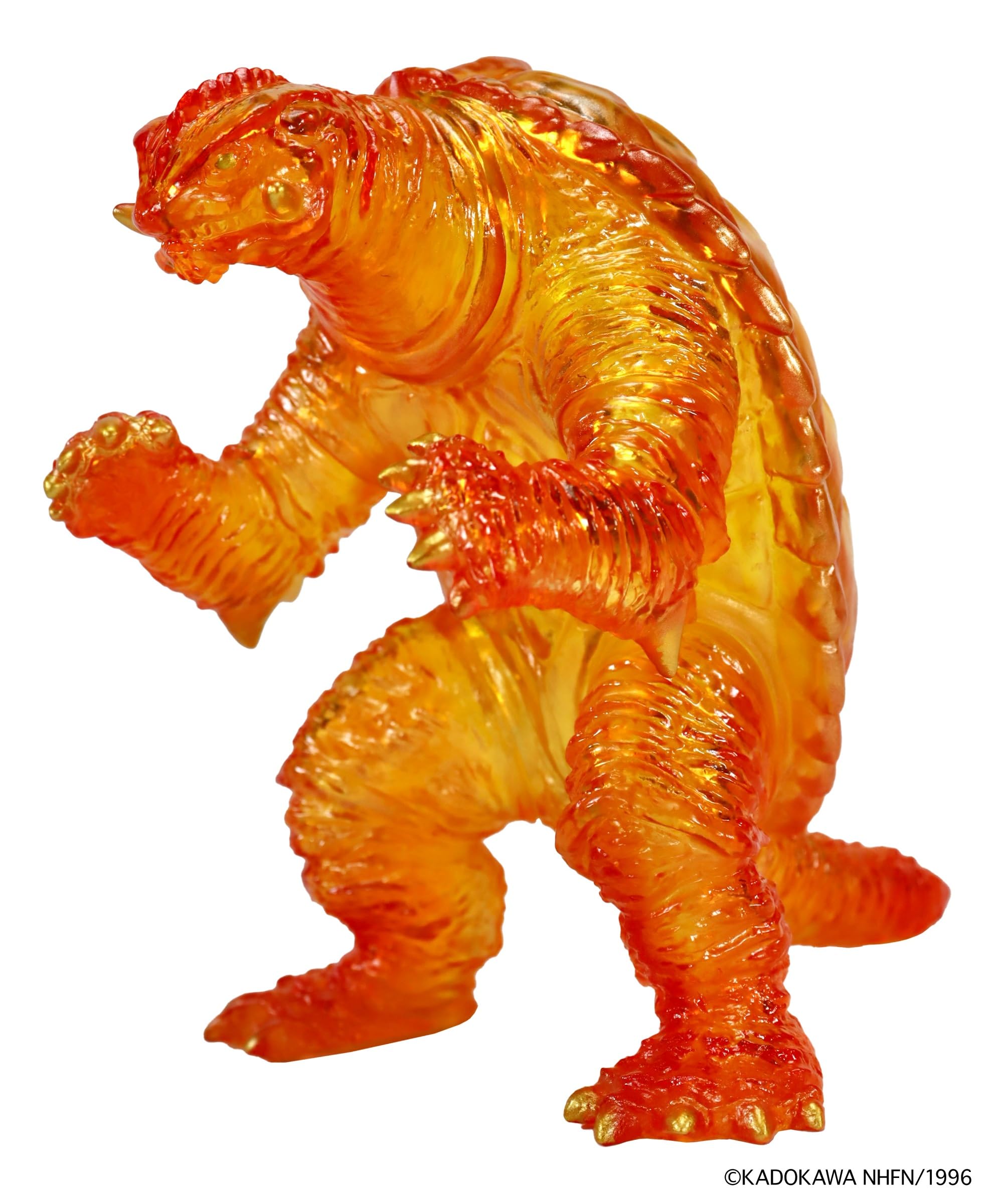 Ccp Middle Size Series Gamera 1996 Ultimate Plasma Clear Soft Vinyl Figure- Japan Figure Store - #1 Bring To You The Best Japanese Goods