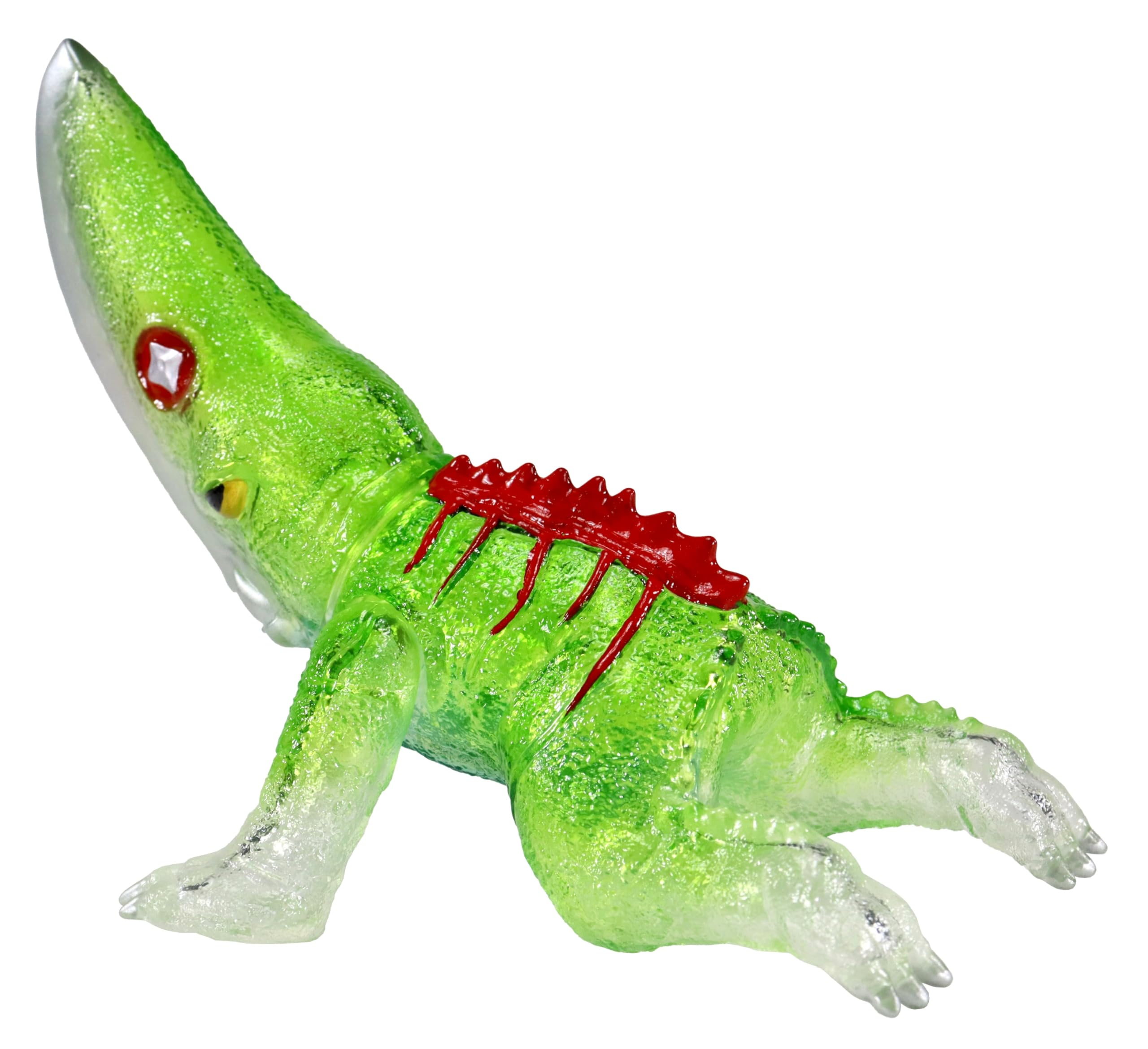 Ccp Middle Size Giant Beast Guiron 1969 Cleargreen Soft Vinyl Figure- Japan Figure Store - #1 Bring To You The Best Japanese Goods