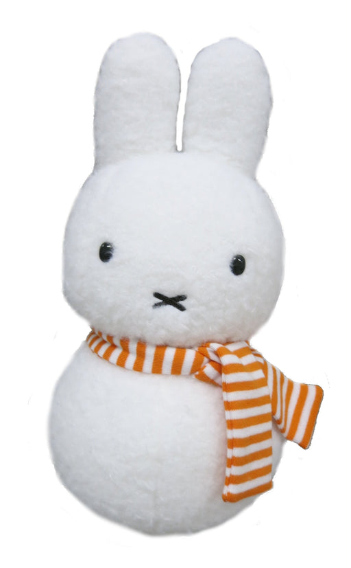 Sekiguchi Miffy Snowman Plush Toy S Size Soft Cuddly Stuffed Animal- Japan Figure Store - #1 Bring To You The Best Japanese Goods