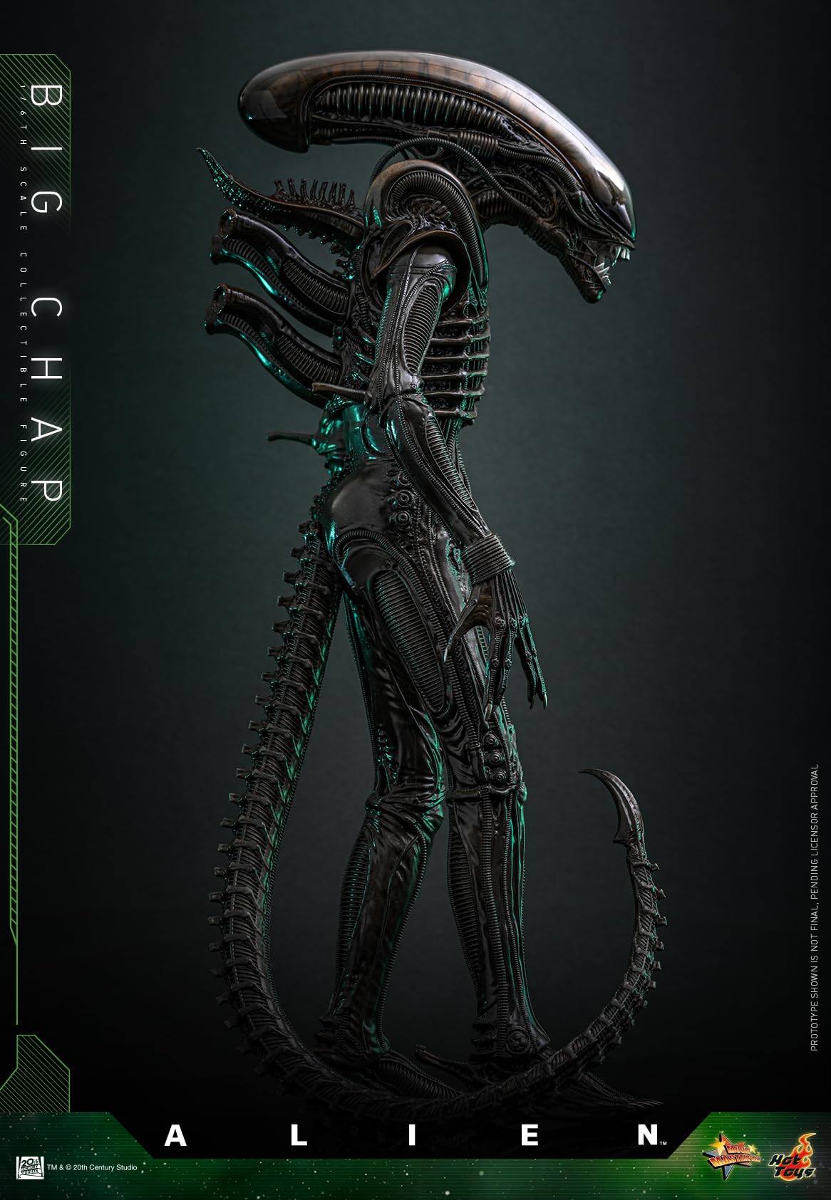 Hot Toys Movie Masterpiece Alien Big Chap Version 2.0 1/6 Scale Figure