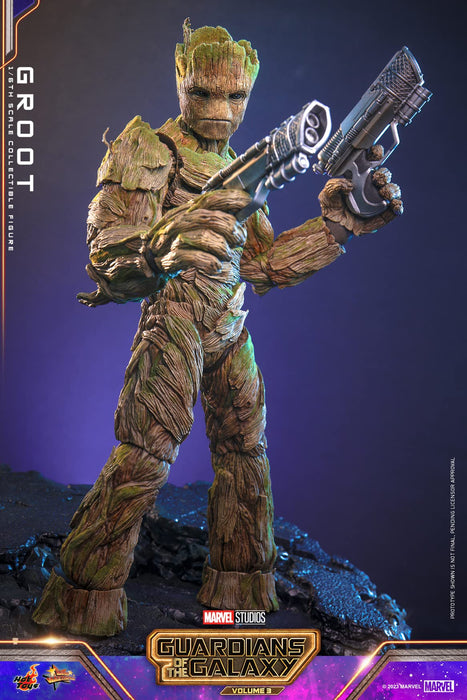 Hot Toys Movie Masterpiece Guardians 3 Groot 1/6 Scale Figure- Japan Figure Store - #1 Bring To You The Best Japanese Goods