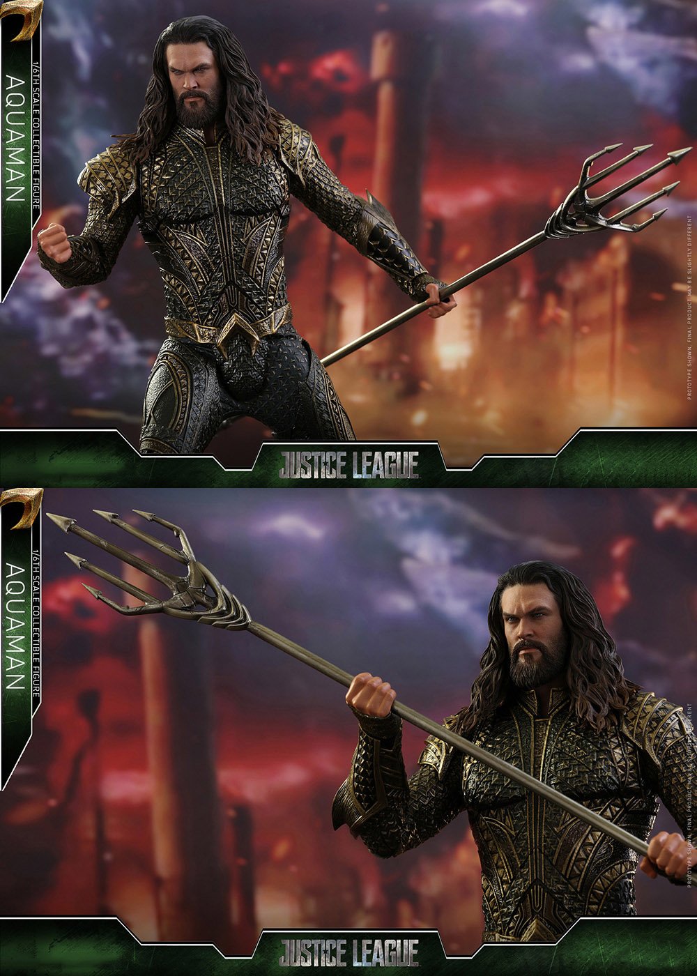 Hot Toys Movie Masterpiece Justice League Aquaman 1/6 Scale Figure- Japan Figure Store - #1 Bring To You The Best Japanese Goods