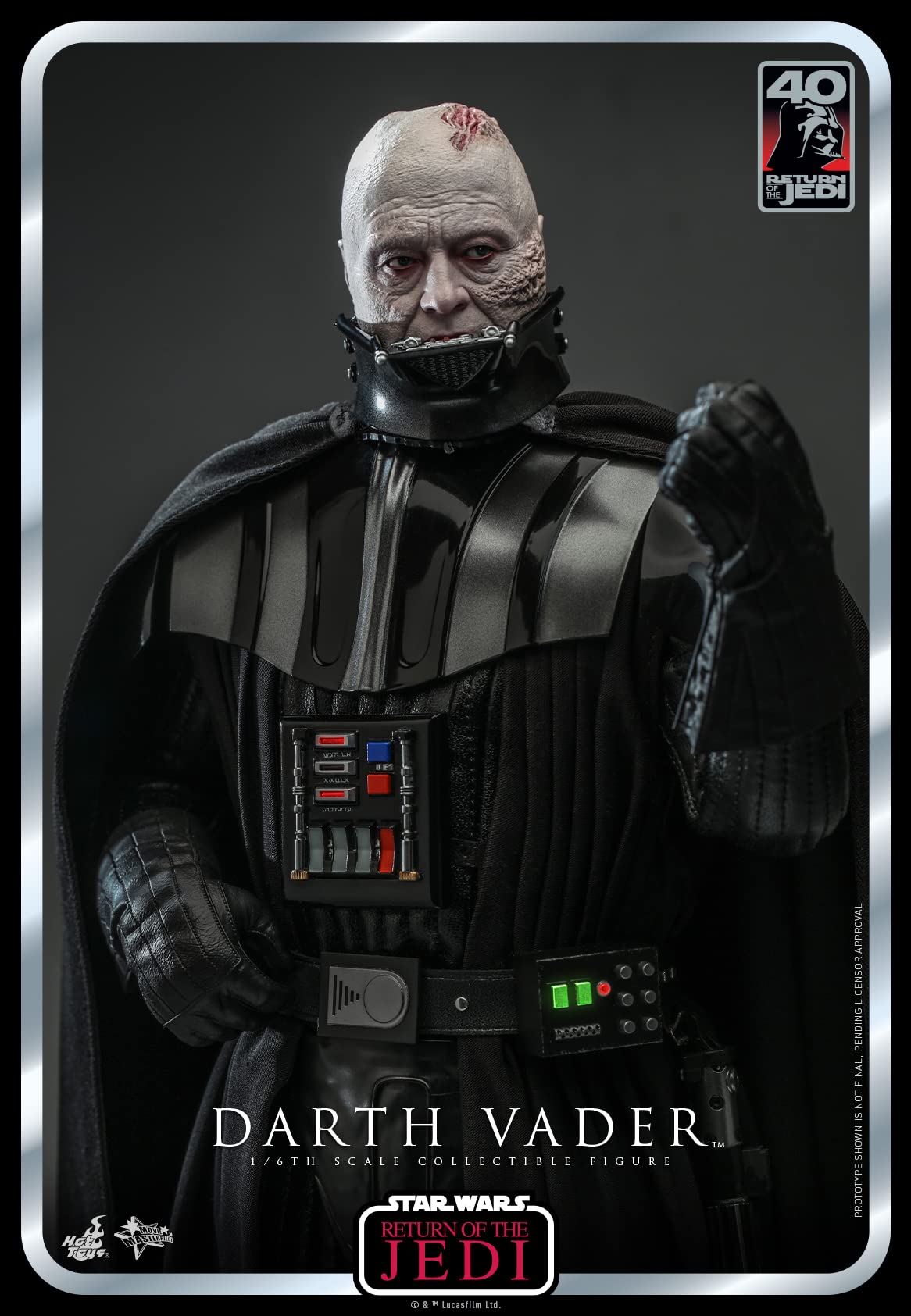Hot Toys Movie Masterpiece Star Wars VI 1/6 Scale Darth Vader Figure- Japan Figure Store - #1 Bring To You The Best Japanese Goods