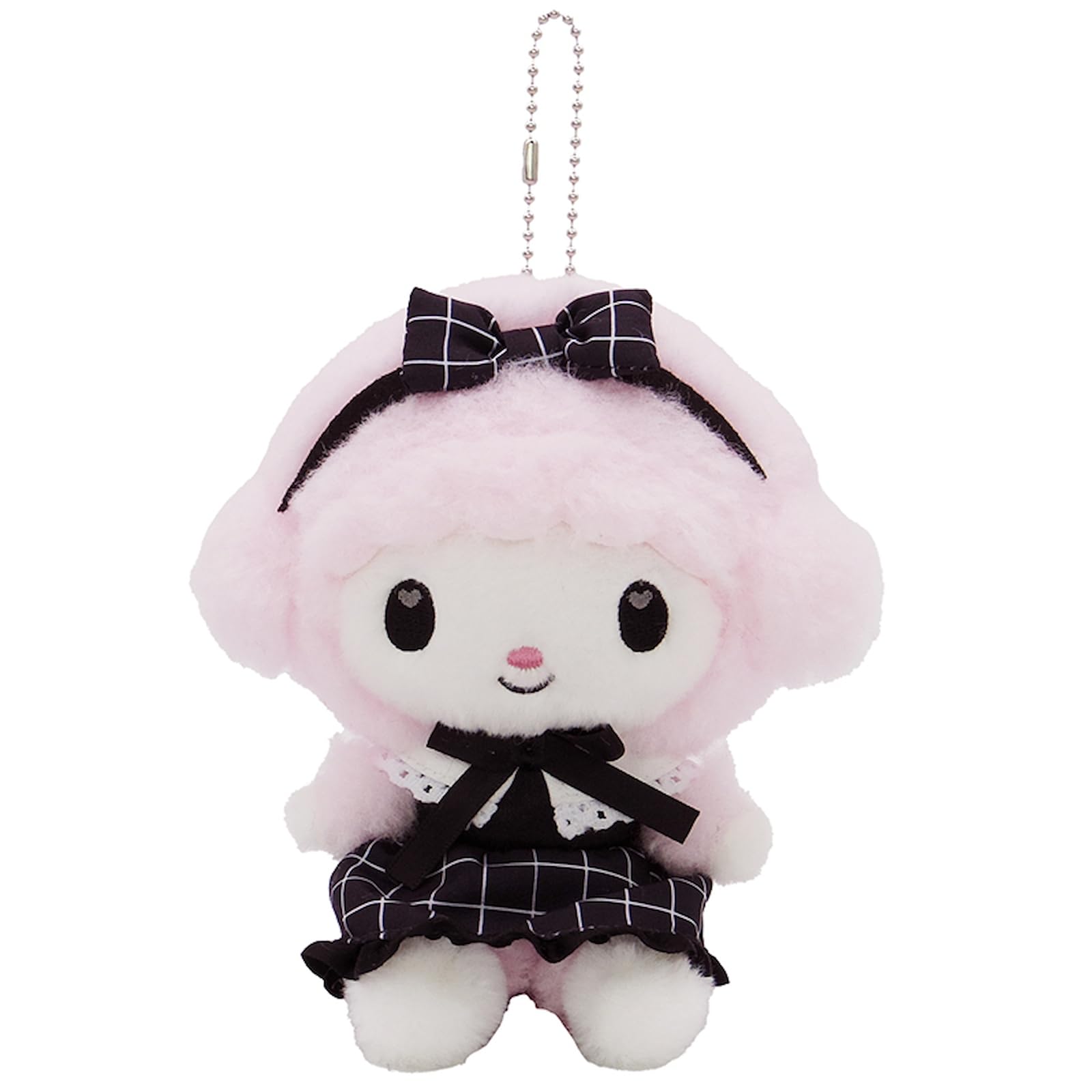 Nakajima Corporation My Melody My Sweet Piano Mascot Black Plush 12x12x9Cm
