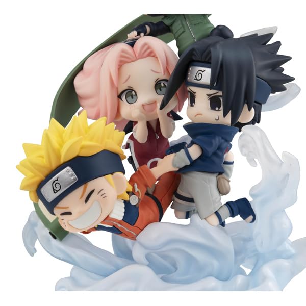 Megahouse Naruto Shippuuden Figunity Set: Sakura Kakashi Sasuke Naruto Exclusive- Japan Figure Store - #1 Bring To You The Best Japanese Goods