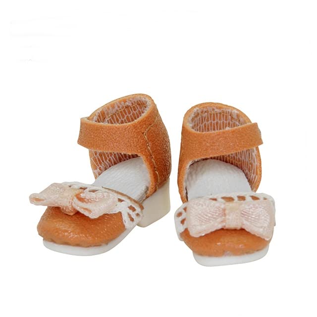 Azone Picco Neemo 1/12 Beige Ankle Strap Shoes Doll Accessory- Japan Figure Store - #1 Bring To You The Best Japanese Goods