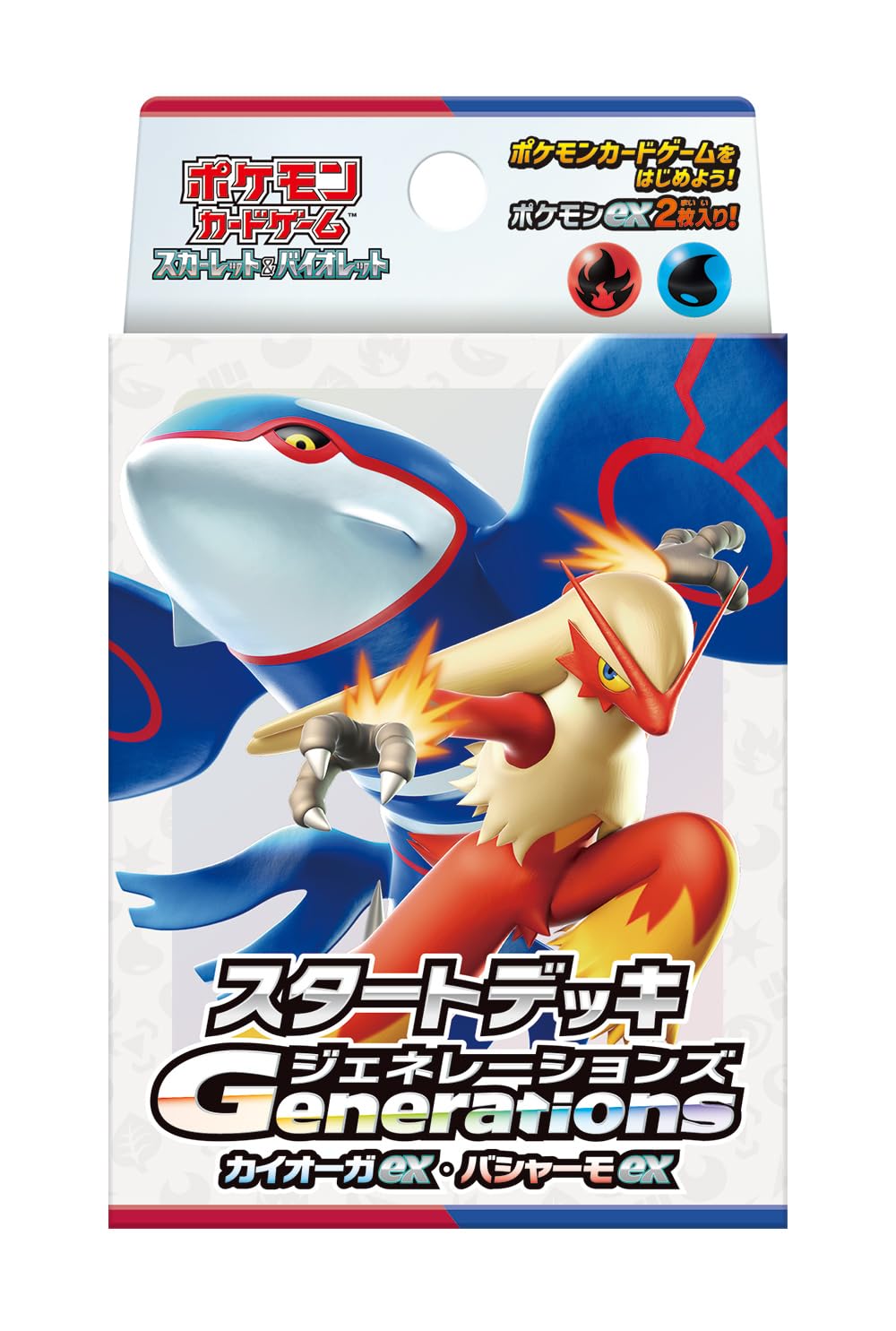 Pokemon Generations Kyogre Ex Blaziken Ex Starter Deck TCG Japan Cards- Japan Figure Store - #1 Bring To You The Best Japanese Goods
