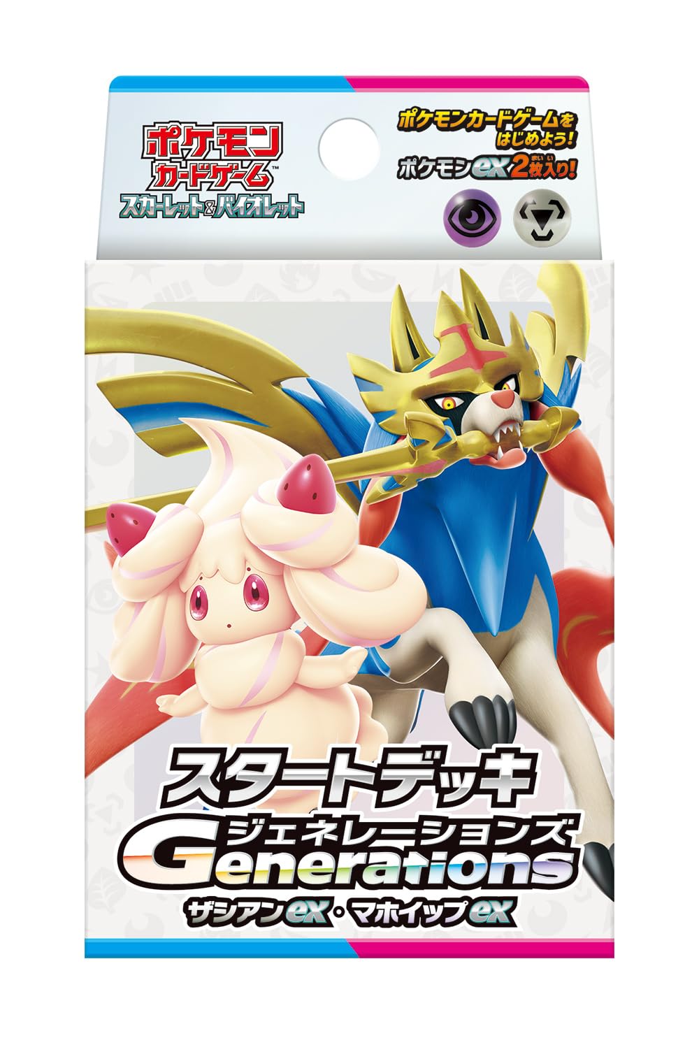 Pokemon Generations Zacian Ex & Alcremie Ex Starter Deck TCG Japan- Japan Figure Store - #1 Bring To You The Best Japanese Goods