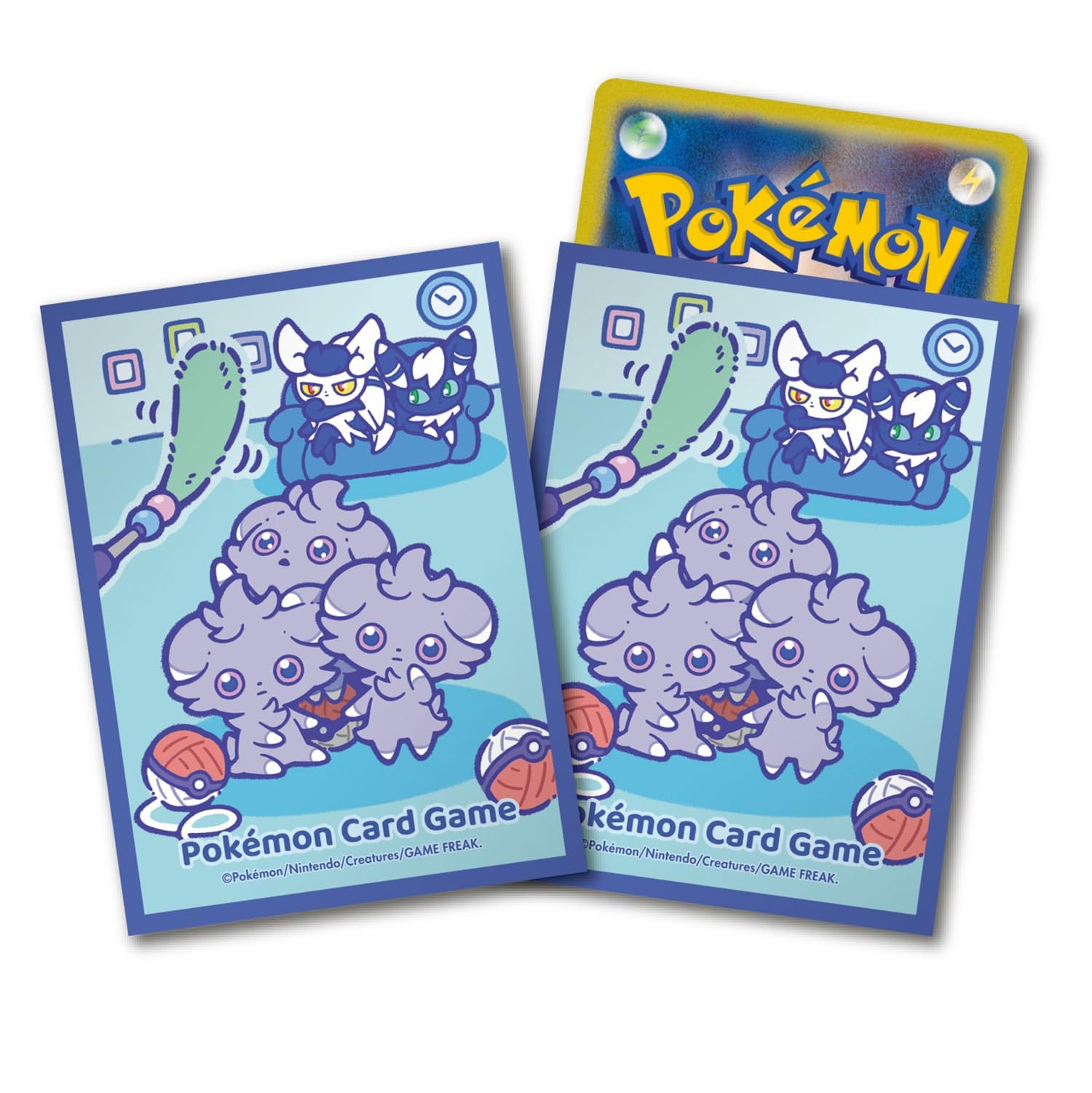 Pokemon Center Card Sleeves Relaxing Japan Official - Original Design- Japan Figure Store - #1 Bring To You The Best Japanese Goods