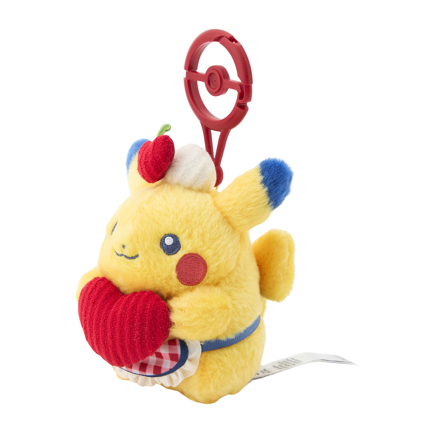 Pokemon Mascot Pikachu Diner Heart Plush Toy - Official Merchandise