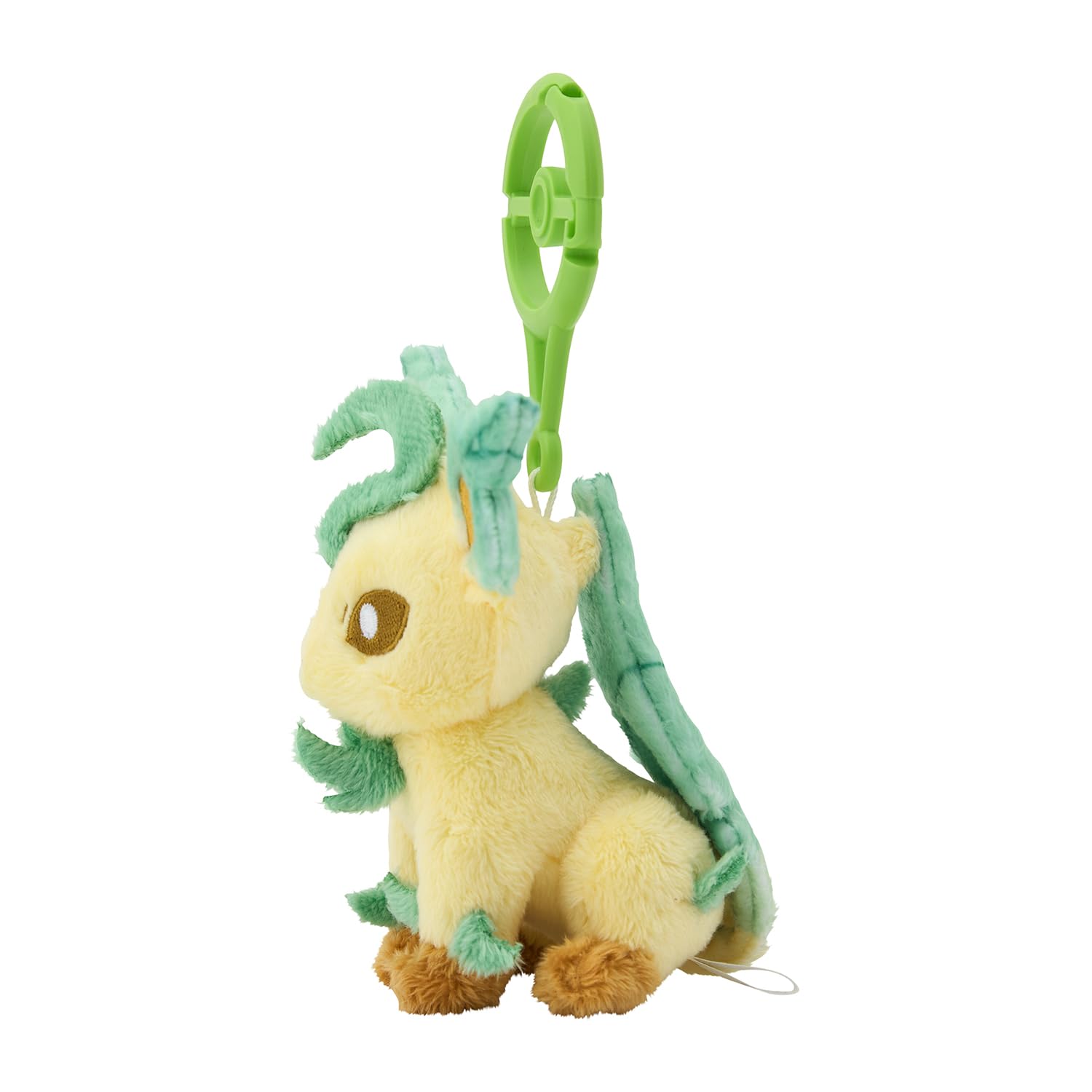Pokemon Center Leafeon Plush Keychain with Carabiner - Original Japan Mascot- Japan Figure Store - #1 Bring To You The Best Japanese Goods