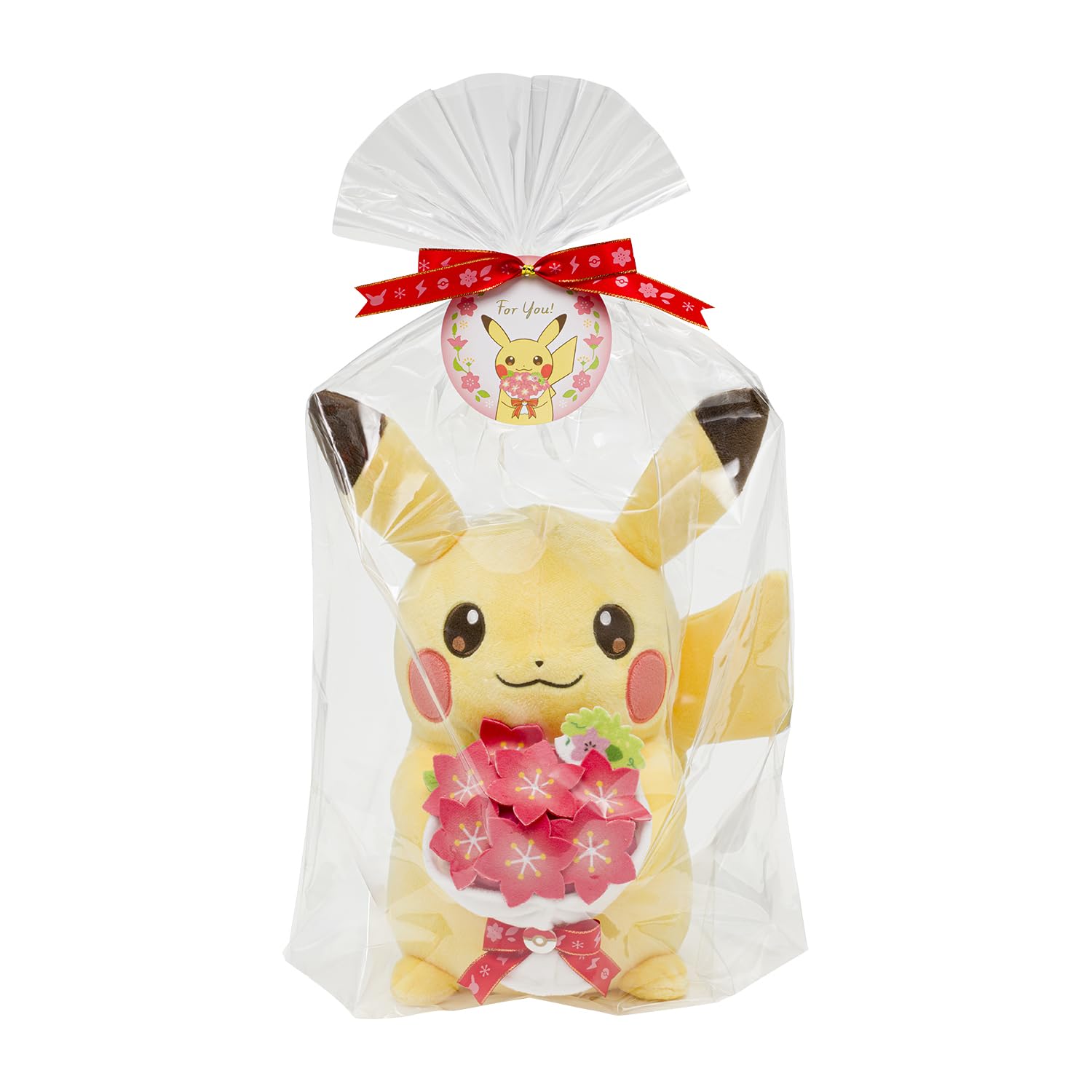 Pokemon Center Original Plush Toy Pikachu Gracidea Bouquet Edition