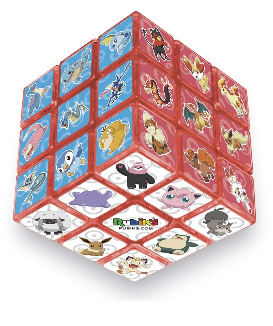 Megahouse Pokemon Rubiks Cube Puzzle Toy Collectible Game