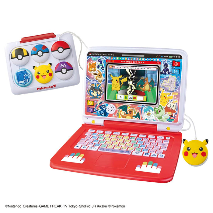 Takara Tomy Pokémon Pikachu Academy Get Pc Ex Extreme Toy Set