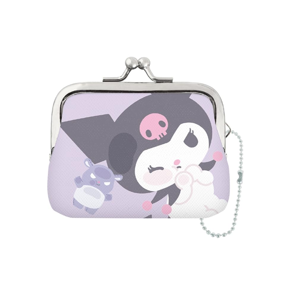 Backyard Family Purse Coin Case Mugyutto Kuromi Character Holder- Japan Figure Store - #1 Bring To You The Best Japanese Goods