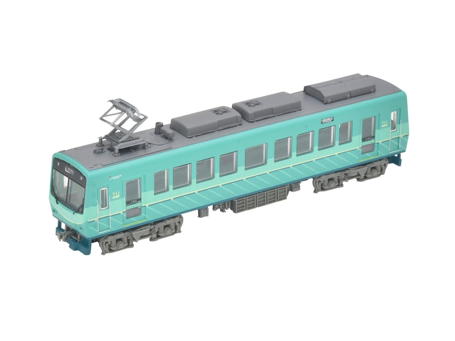 Tomytec Eizan Railway Series 700 Renewal Car No. 711 Green Diorama Supplies- Japan Figure Store - #1 Bring To You The Best Japanese Goods