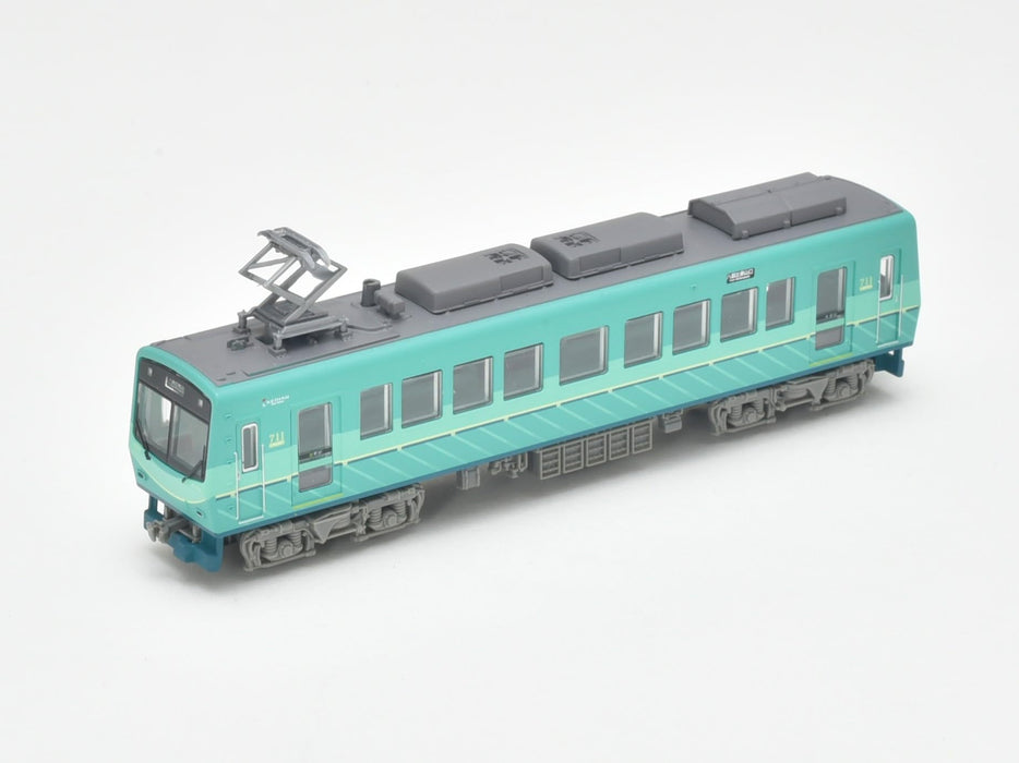 Tomytec Eizan Railway Series 700 Renewal Car No. 711 Green Diorama Supplies- Japan Figure Store - #1 Bring To You The Best Japanese Goods