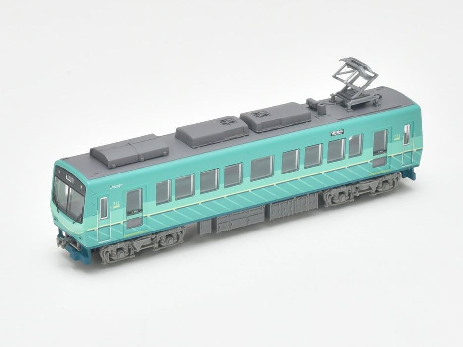Tomytec Eizan Railway Series 700 Renewal Car No. 711 Green Diorama Supplies- Japan Figure Store - #1 Bring To You The Best Japanese Goods