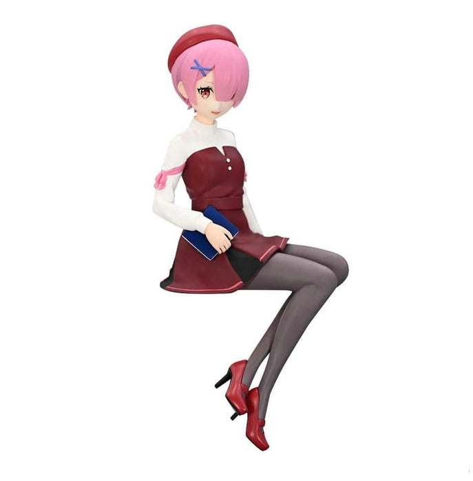 Furyu Re:Zero Noodle Stopper Figure Ram Literary Style Book Girl Statue