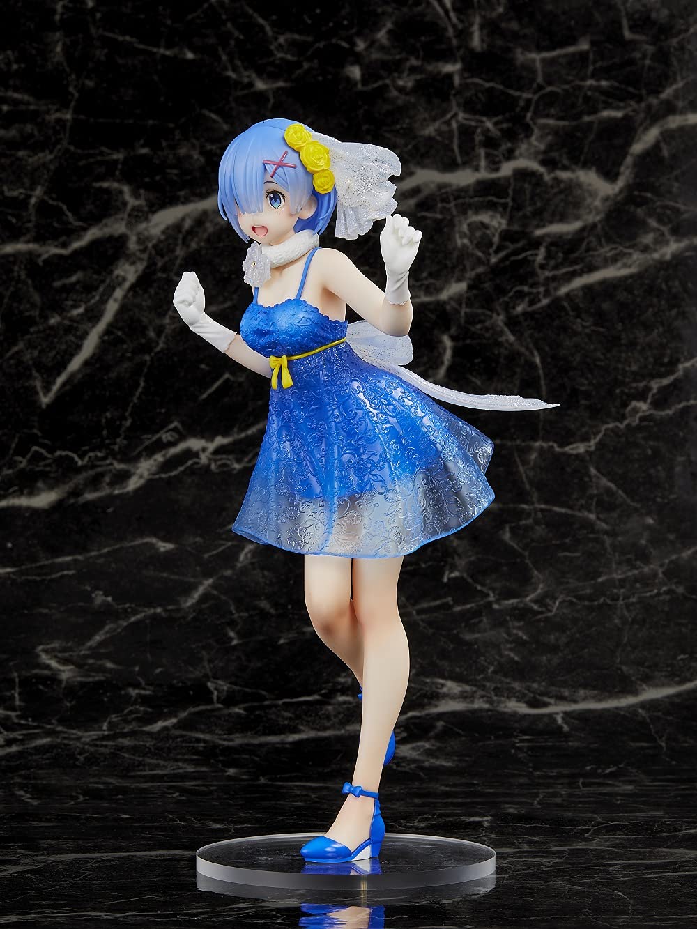 Taito Re:Zero Rem Clear Dress Ver Precious Figure Collectible