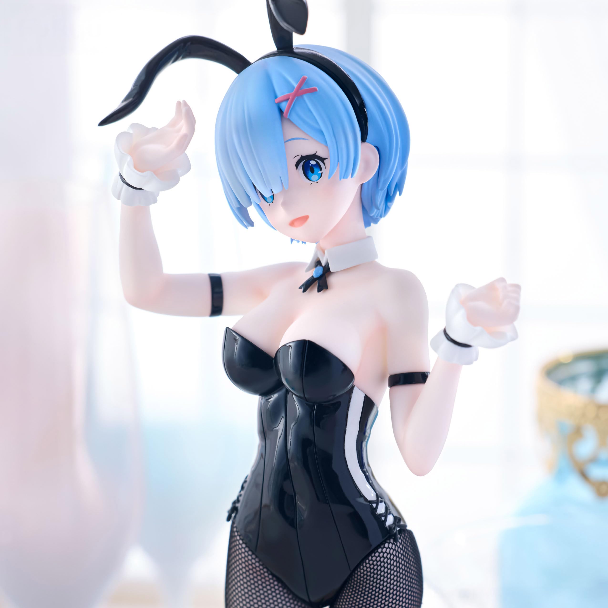 Furyu Re:Zero Bicute Bunnies Rem Bicolor Figure Collectible - Anime Toy