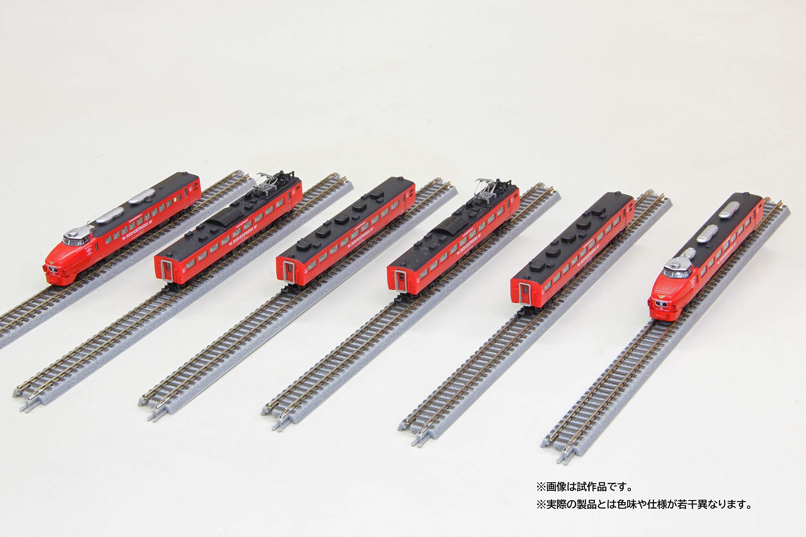 Rokuhan Z Gauge Red Express Nichirin 6-Car Set 485 Series Limited Model Train- Japan Figure Store - #1 Bring To You The Best Japanese Goods