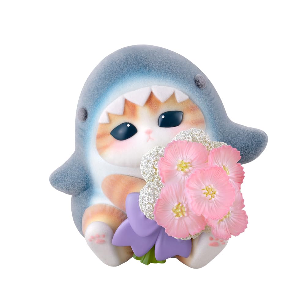 Rowtashii Noise Mofamofy Shark Nyan 90mm PVC ABS Nylon Pre-Painted Figure