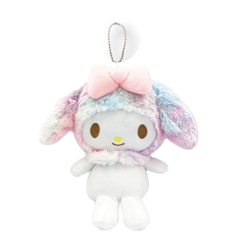 San-X My Melody Rainbow Big Pouch 23cm - Cute Sanrio Storage Accessory- Japan Figure Store - #1 Bring To You The Best Japanese Goods