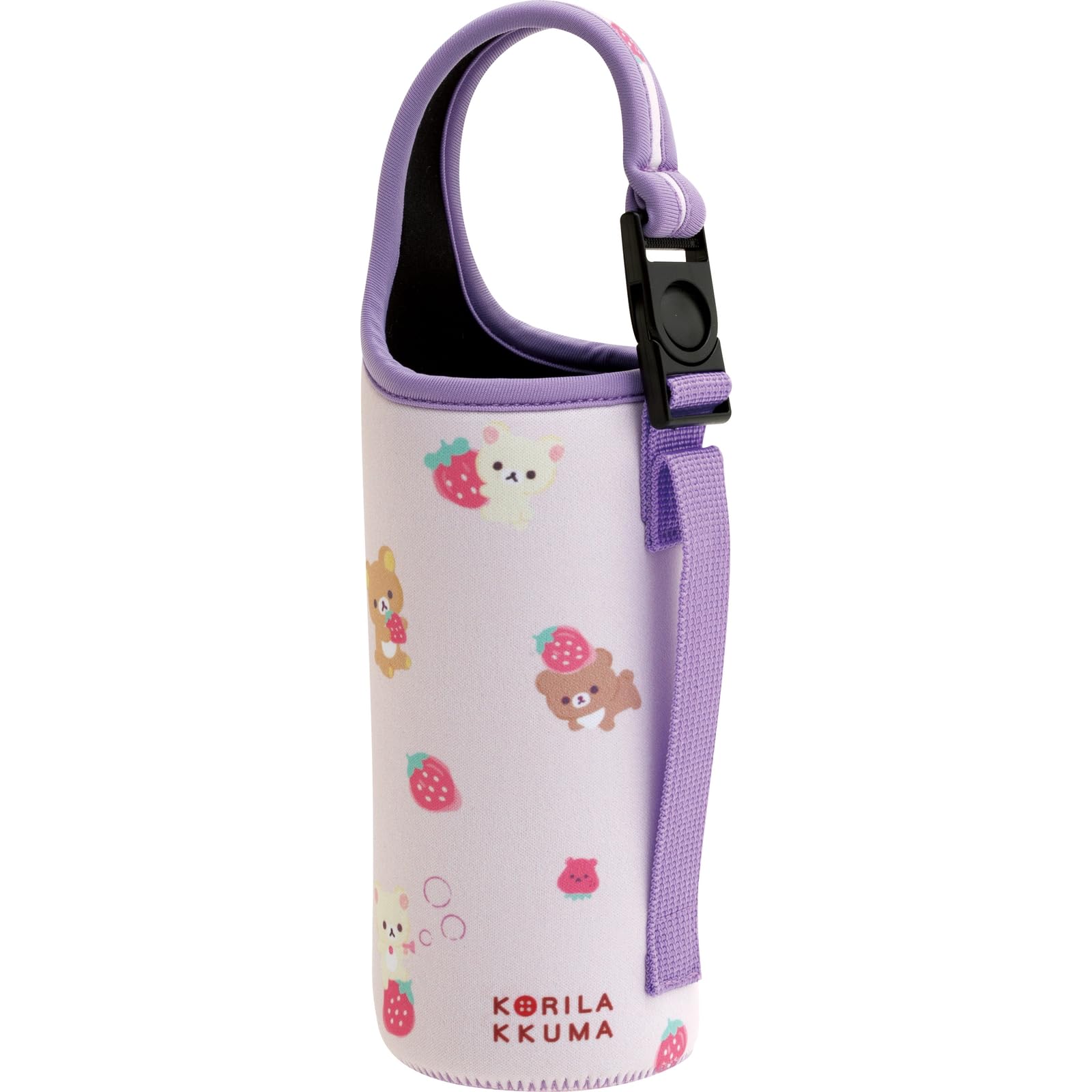 San-X Rilakkuma 3-Way Plastic Bottle Pouch Ca53501 Water Bottle Holder- Japan Figure Store - #1 Bring To You The Best Japanese Goods