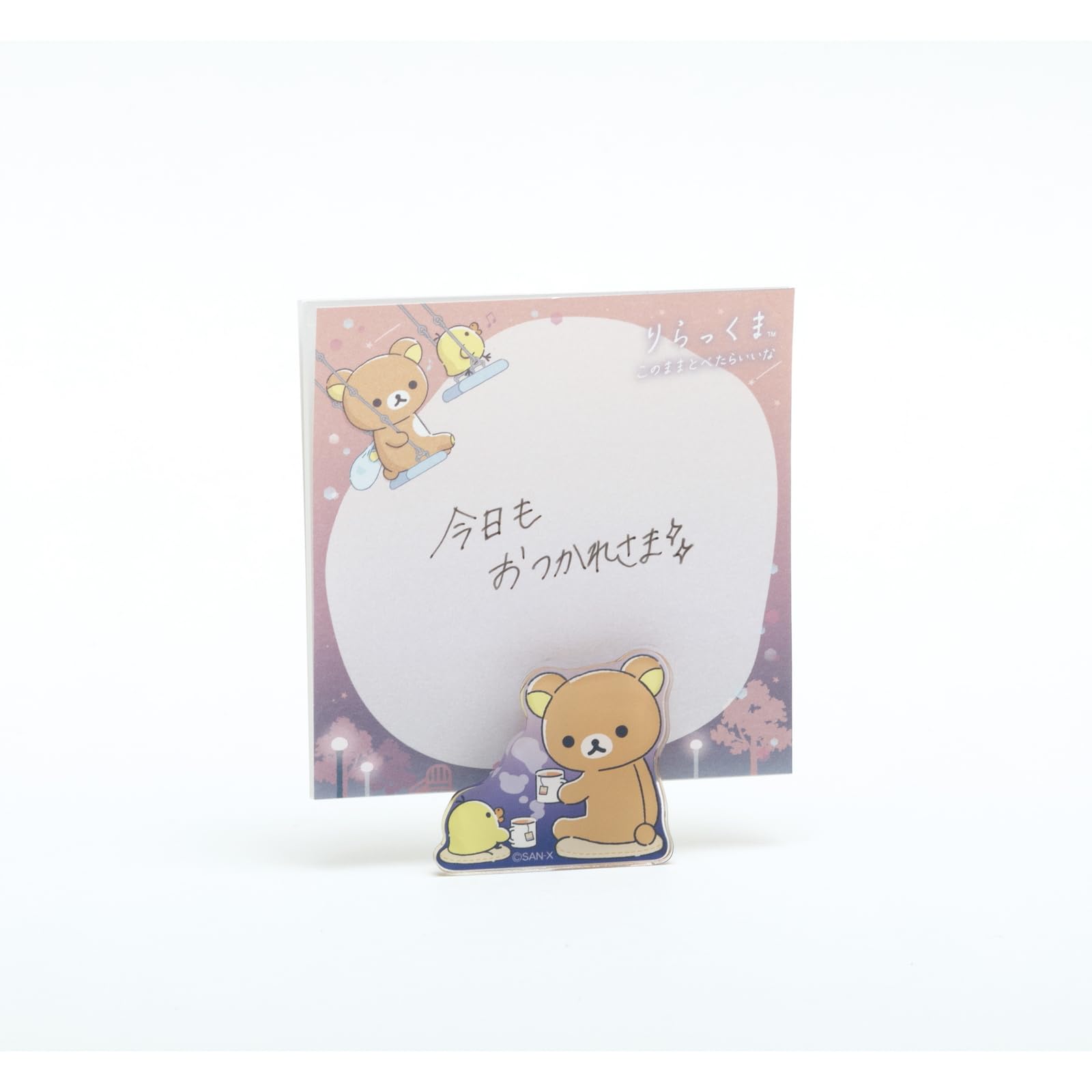San-X Rilakkuma Clip Stand Memo Holder Mh16201 San-X Official- Japan Figure Store - #1 Bring To You The Best Japanese Goods