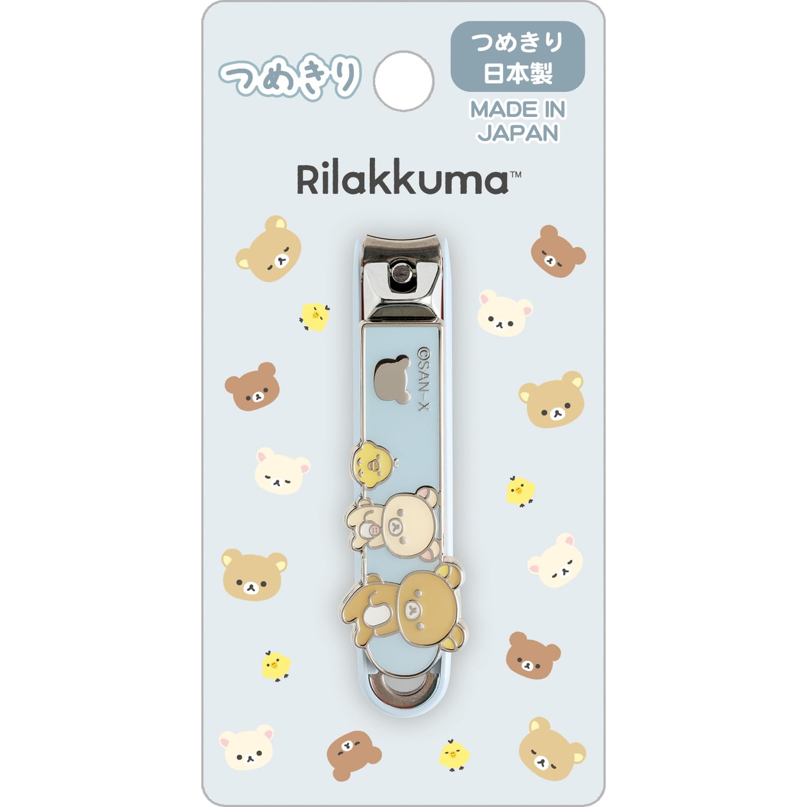 San-X Rilakkuma Nail Clippers Fe40301 Compact Size H65×W10×D15Mm- Japan Figure Store - #1 Bring To You The Best Japanese Goods
