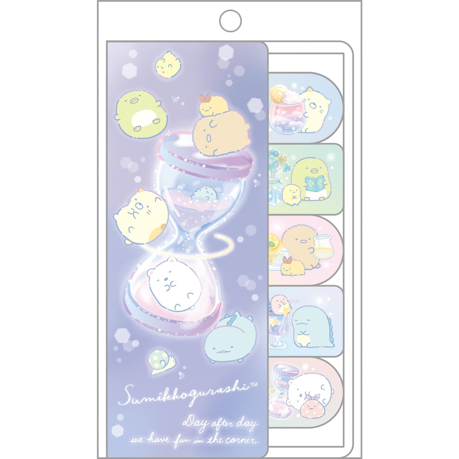 San-X Sumikko Gurashi Index Sticky Notes MH20704 - 8.8 x 5.3 x 0.4 cm- Japan Figure Store - #1 Bring To You The Best Japanese Goods