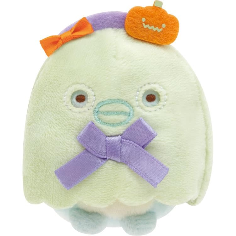 San-X Sumikko Gurashi Halloween Mini Plush Lizard Ghost Limited Edition