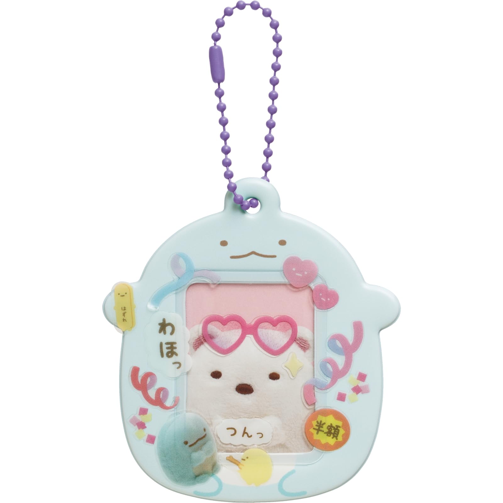 San-X Sumikko Gurashi Keychain Lizard Photo Holder Ab26409- Japan Figure Store - #1 Bring To You The Best Japanese Goods