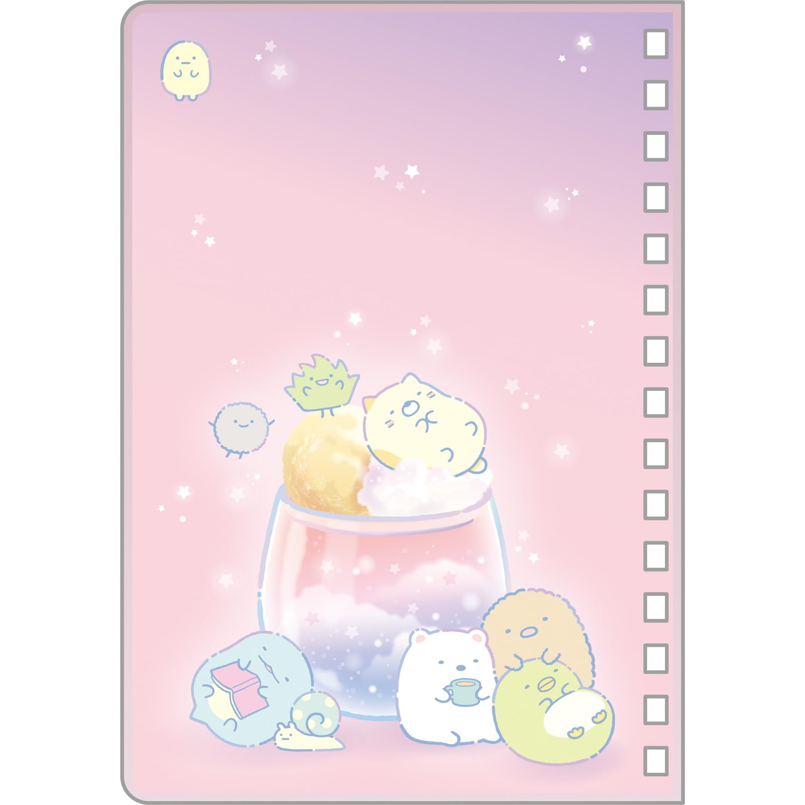 San-X Sumikko Gurashi Sticker Notebook SE62802 156x110mm- Japan Figure Store - #1 Bring To You The Best Japanese Goods