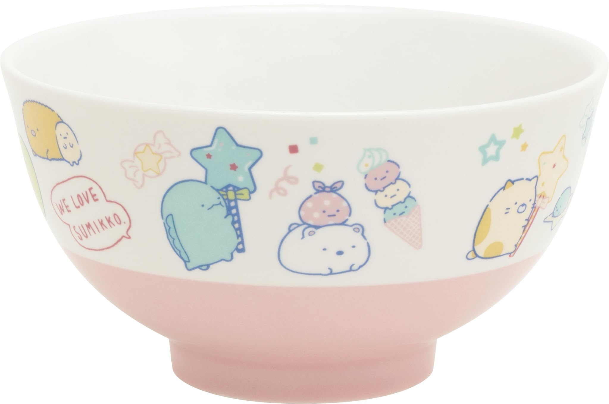 San-X Sumikko Gurashi Pink Tea Bowl Tk19506 – Cute Collectible Kitchenware- Japan Figure Store - #1 Bring To You The Best Japanese Goods