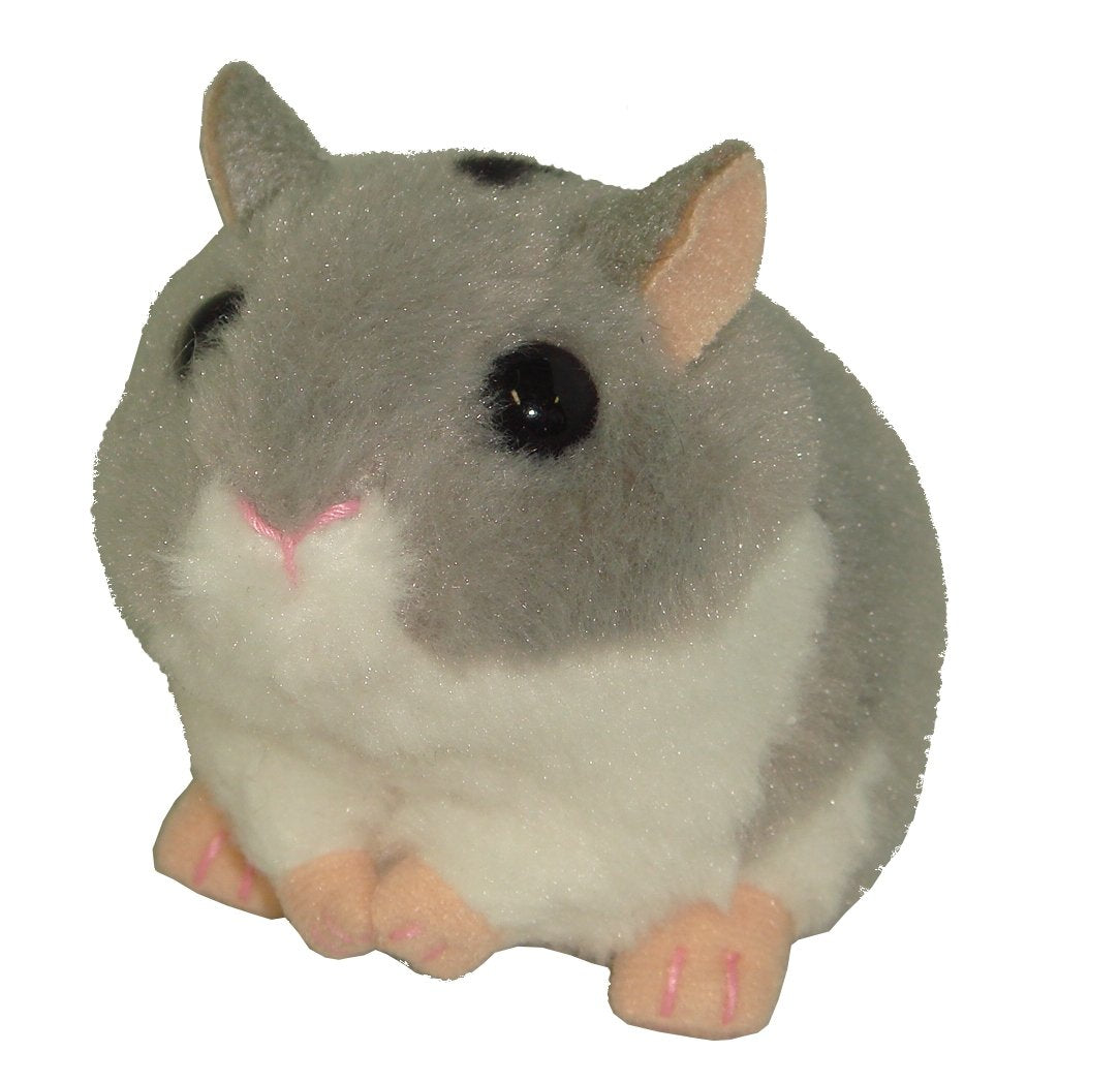 Sanei Boeki Trembling Djungarian Hamster Plush Toy Blue Sapphire 6.5x9.5x7.5cm- Japan Figure Store - #1 Bring To You The Best Japanese Goods