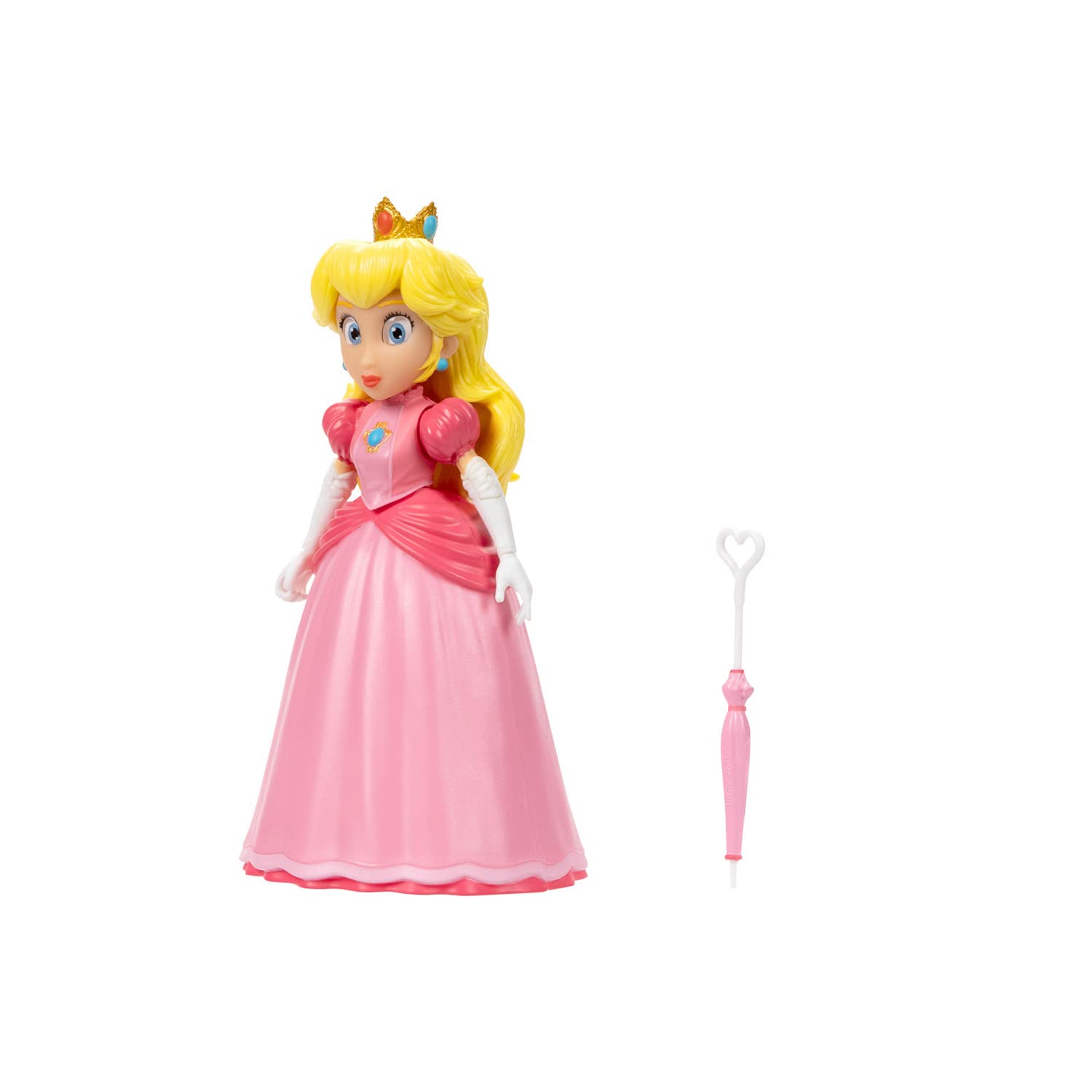 Sanei Boeki The Super Mario Bros. Movie 14.5cm Action Figure Peach- Japan Figure Store - #1 Bring To You The Best Japanese Goods