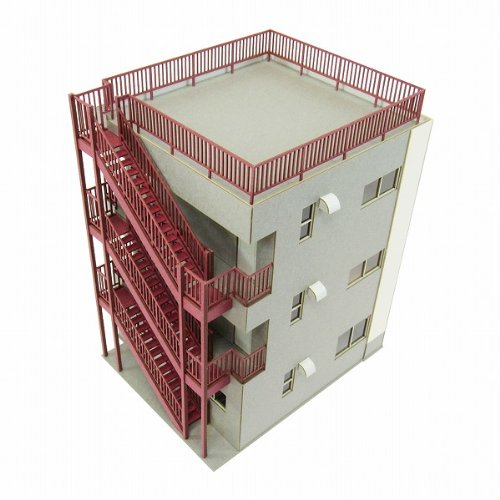 Gather Sankei 1/80 Scenery Series Biru 3 Mk05-49 Paper Craft Model Kit