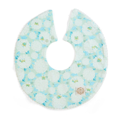 Sanrio Baby Bib 30.5x29cm Kerokerokeroppi Character Baby Apparel- Japan Figure Store - #1 Bring To You The Best Japanese Goods