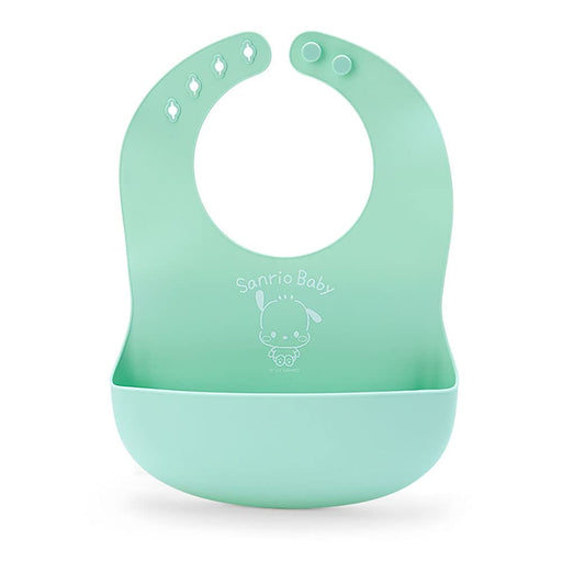 Sanrio Baby Pochacco Silicone Bib for Meals - Easy Clean Waterproof- Japan Figure Store - #1 Bring To You The Best Japanese Goods